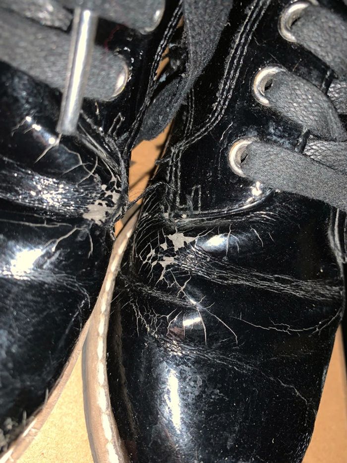 Bottines vernis noir - photo numéro 5