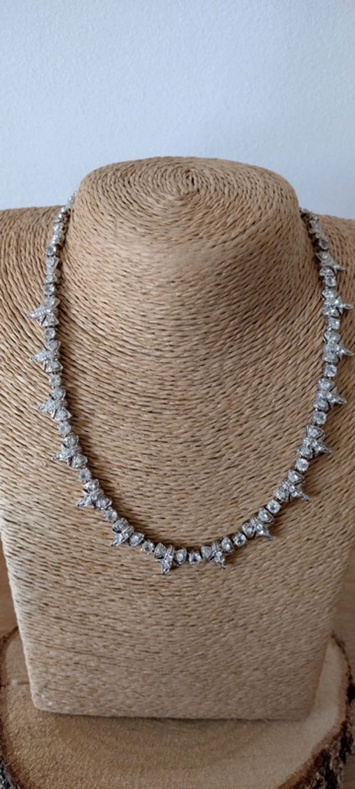 Collier et boucles d'oreilles mariage - photo numéro 2