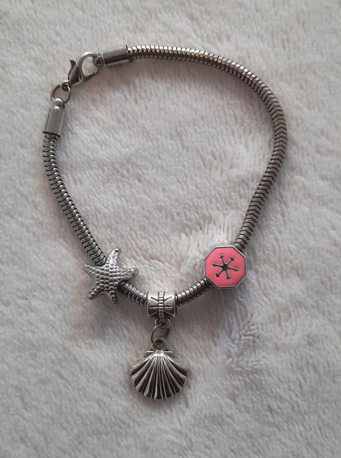 Bracelet avec 3 charms