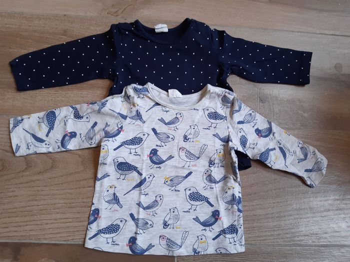 Lot de t-shirts manches longues