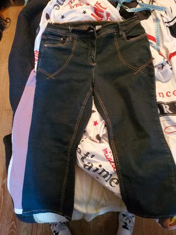 Pantacourt noir bonprix