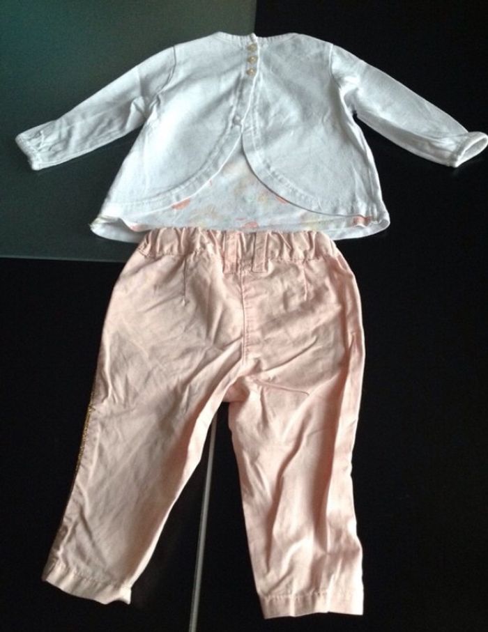 Ensemble pantalon et tee-shirt manches longues Verbaudet - 24 mois - photo numéro 4