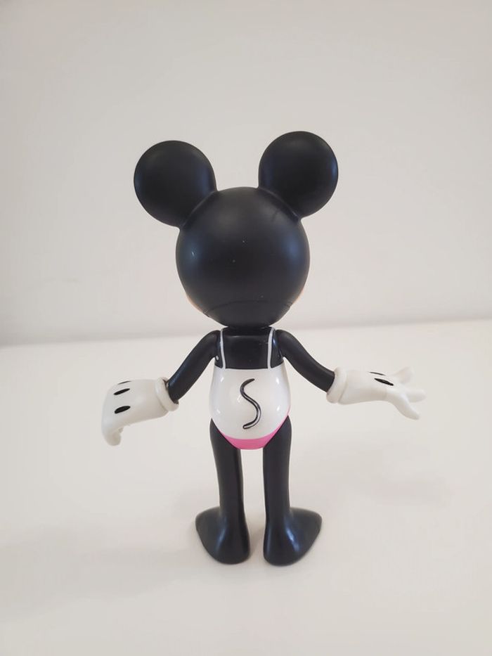 Disney Mickey Grande Figurine de Minnie à Habiller officielle très Bon état 15cm env. - photo numéro 6