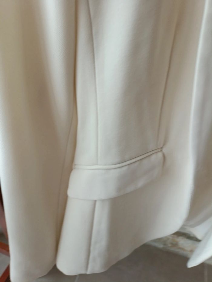 Blazer H&M magnifique crème S - photo numéro 3