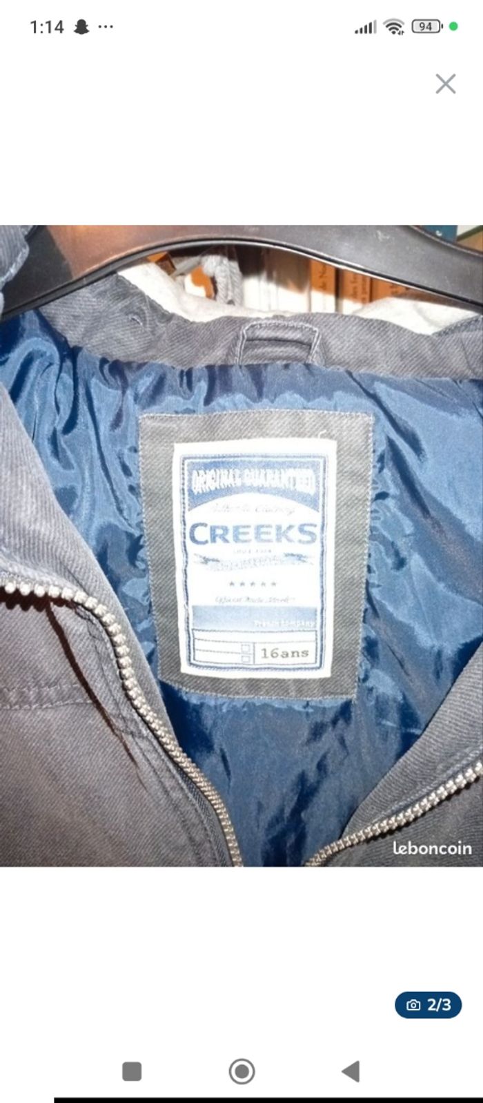 Veste creeks - photo numéro 2