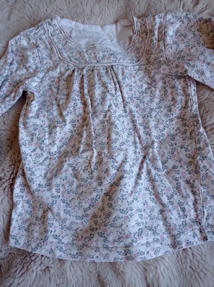 T-shirt fleuri Vertbaudet - photo numéro 3