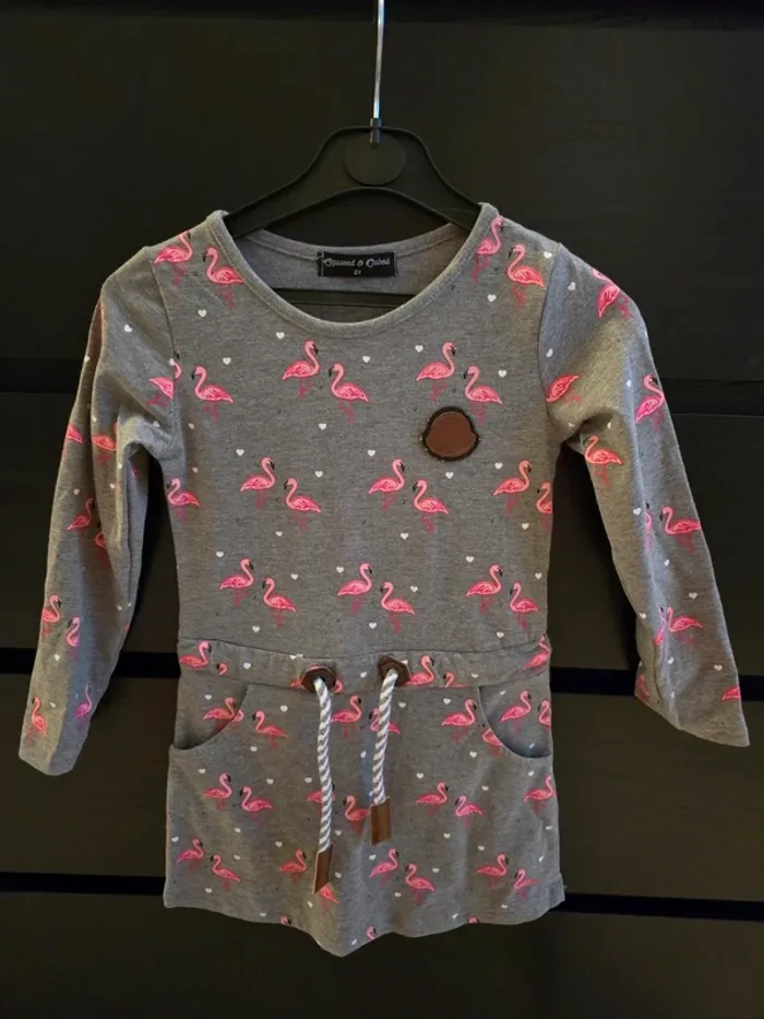 robe grise flamand rose Squared & cubed