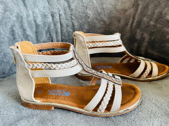Chaussures été sandales nus pieds fille - photo numéro 5