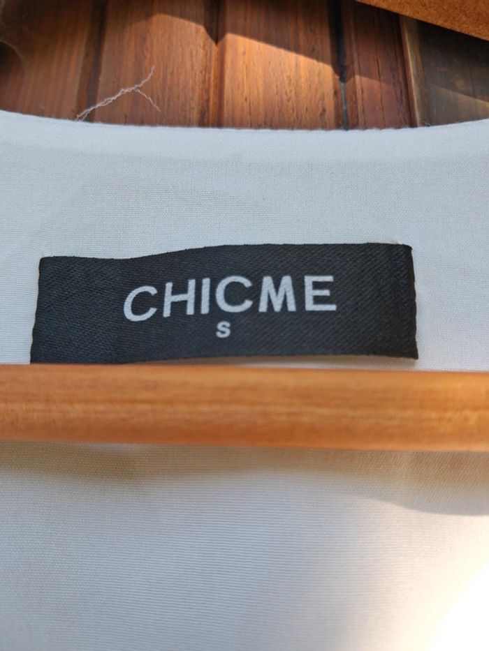 Robe blanche ChicMe taille S - photo numéro 5