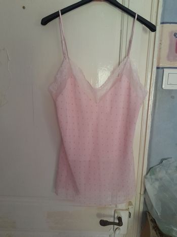 Nuisette courte rose, taille 42/44