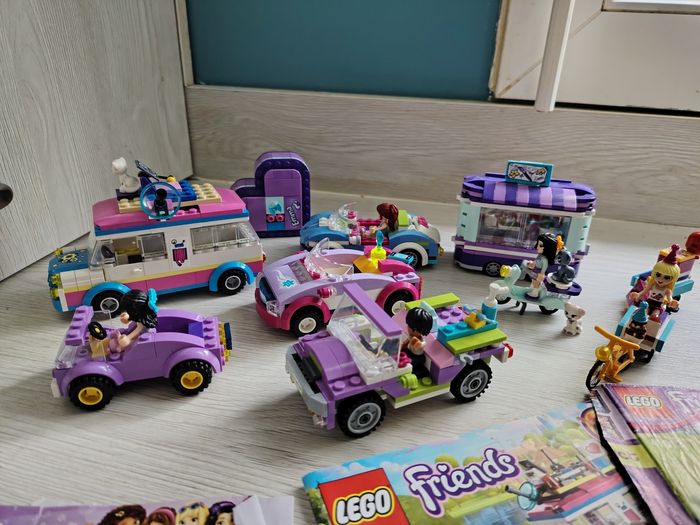Gros lot véhicules lego friends - photo numéro 2