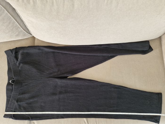 Pantalon noir drappé élastique Balsamik - photo numéro 5