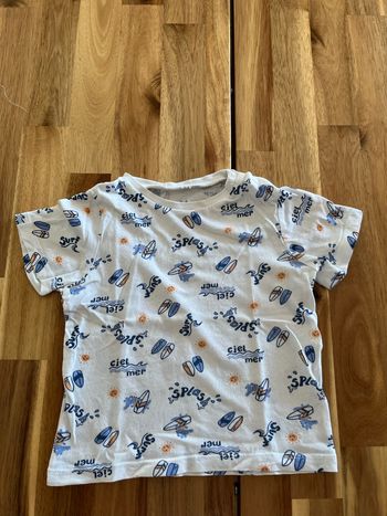 TEE short garçon