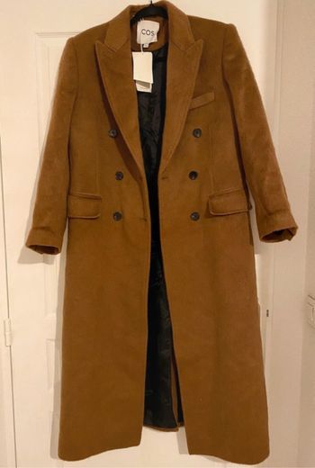 Manteau en laine camel femme - COS - Taille 36 - neuf avec étiquette