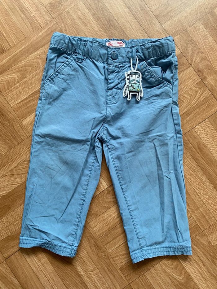 Pantalon bleu taille 12 mois Du Pareil au Même