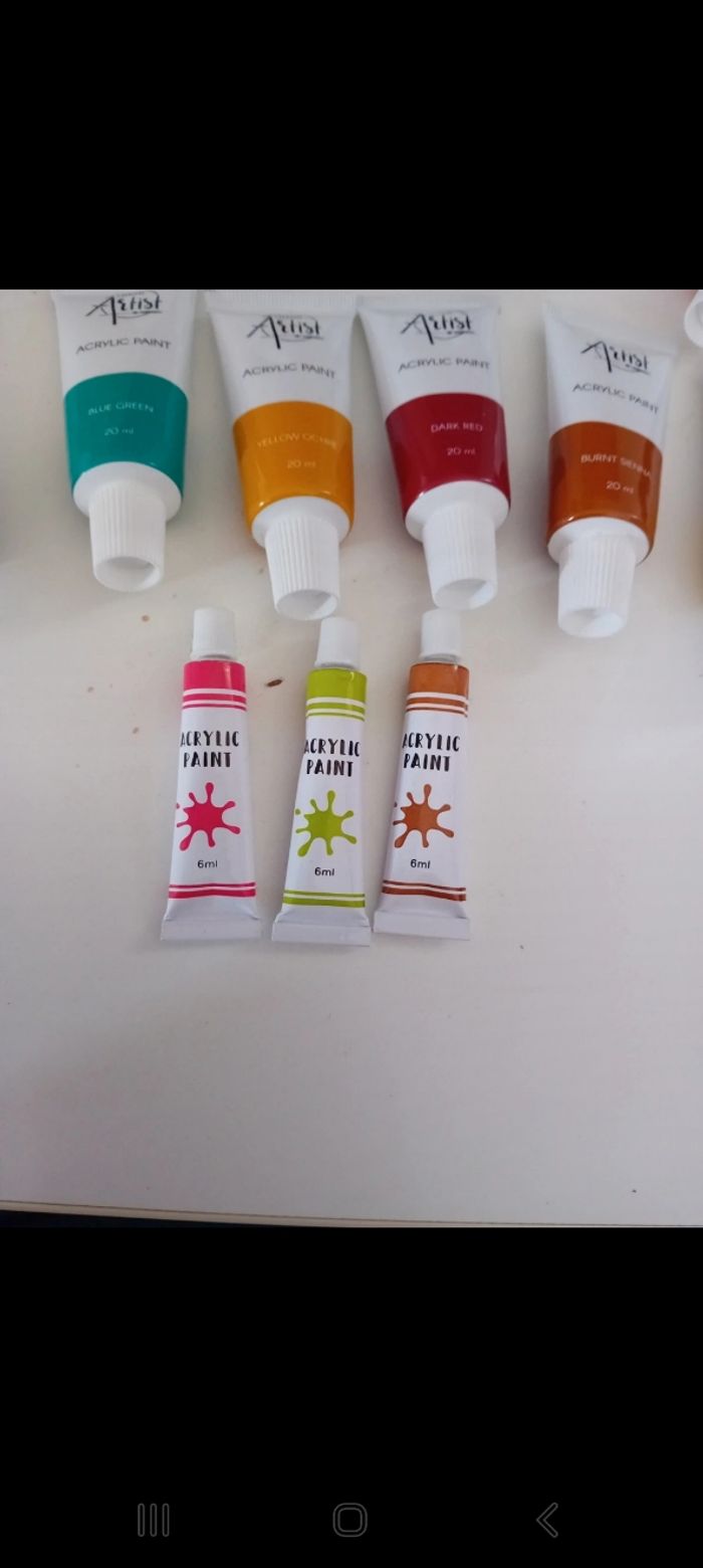 Lot peinture acrylique neuf - photo numéro 4