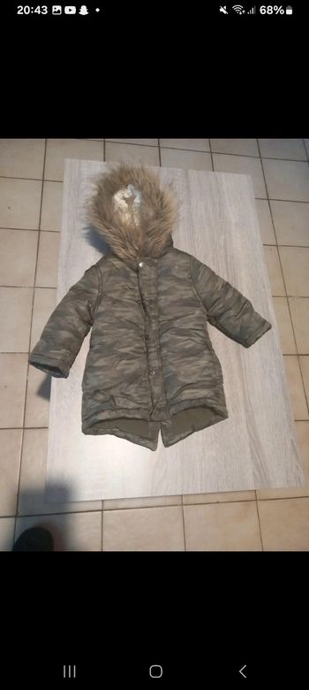 Blouson molletonné bien chaud 