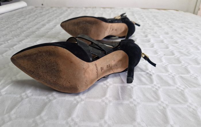 Escarpins  / chaussures à talons  , femme , Marciano  , cuir  , taille 38 - photo numéro 4