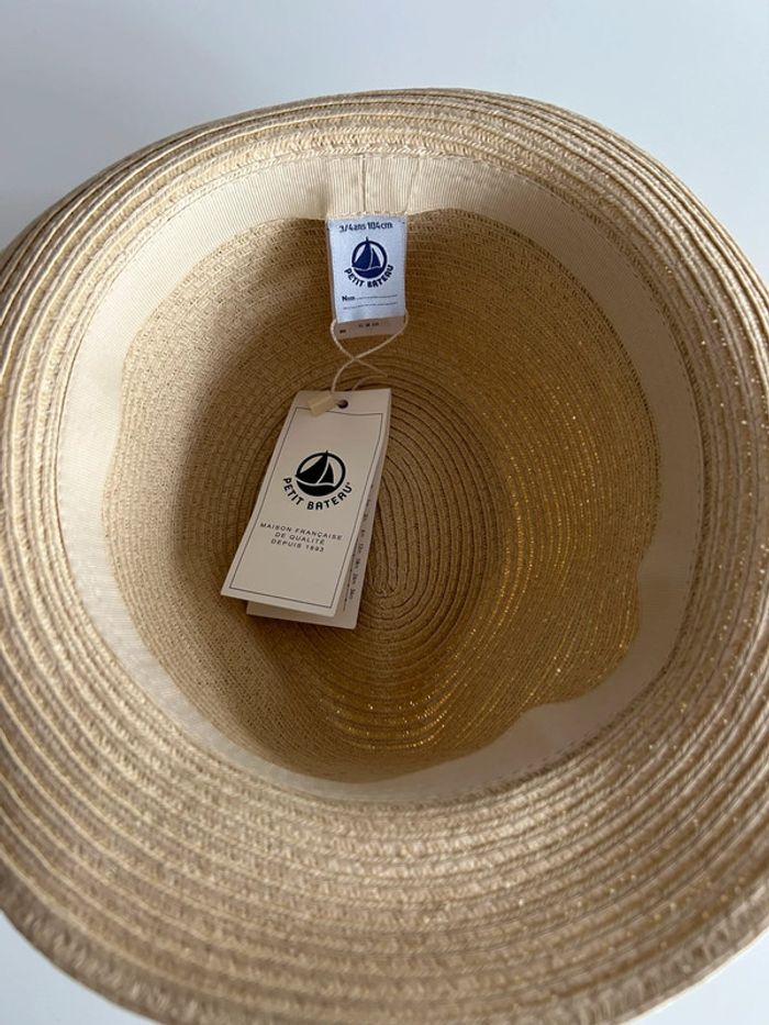 Chapeau NEUF Petit Bateau 3-4ans - photo numéro 3