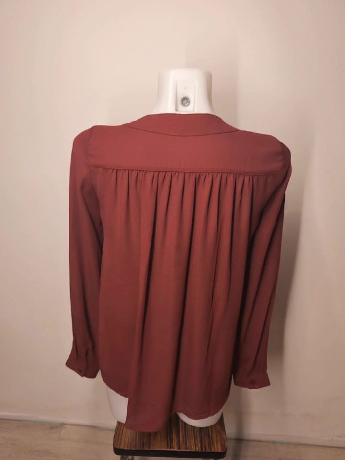 Chemise Vero Moda Femme Taille XS Bordeaux - photo numéro 2