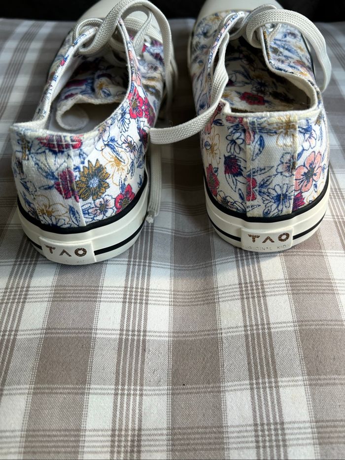 Baskets basses en toile fille - photo numéro 3