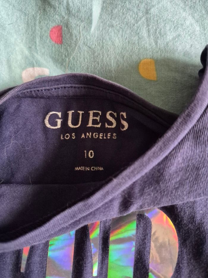 T-shirt guess 10 ans - photo numéro 3