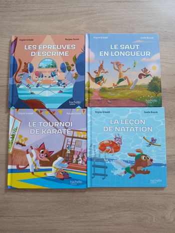 Lot de 4 livres enfant