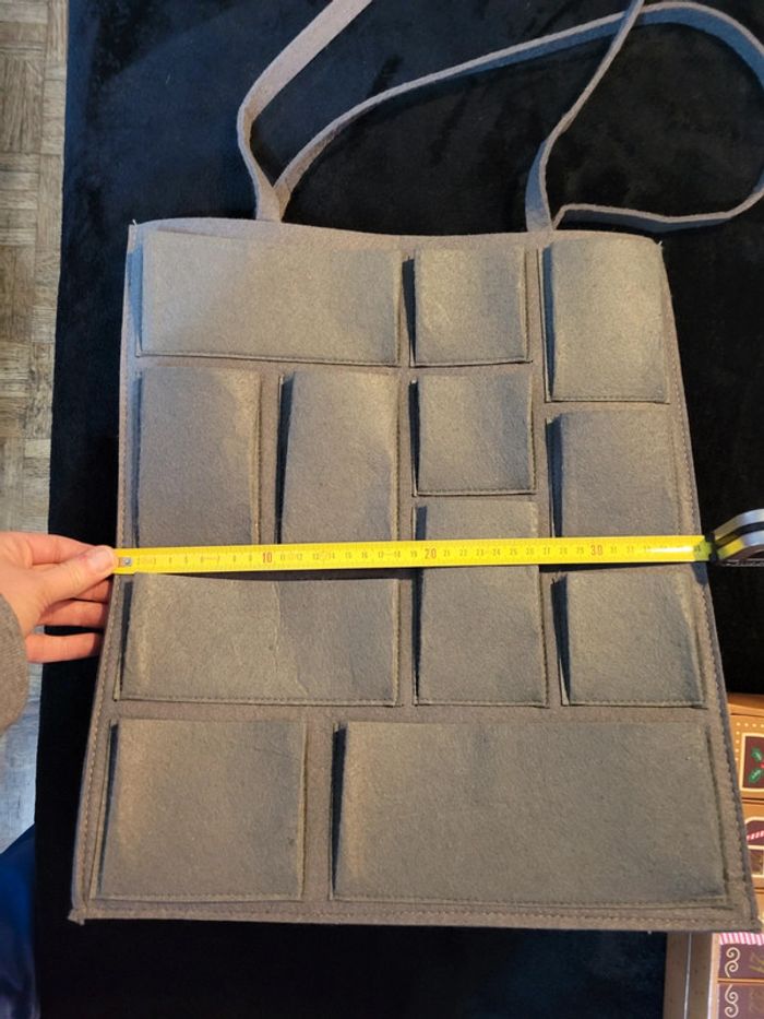 Calendrier de l avent dans sac feutrine. - photo numéro 7