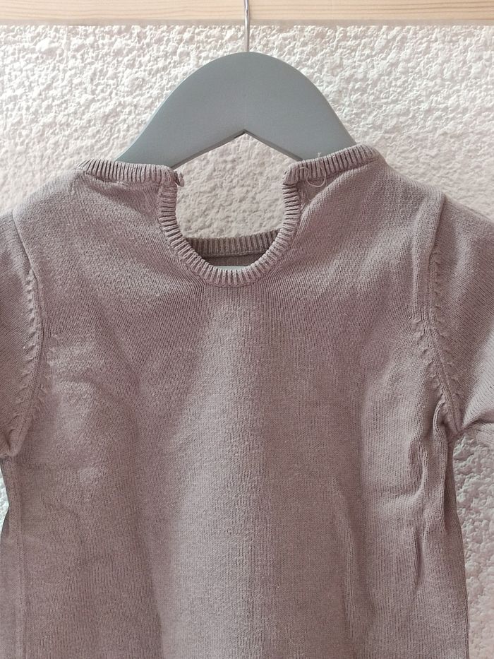 Pull "La plus jolie" - 12 mois - Bon état - Mes petits cailloux - photo numéro 4