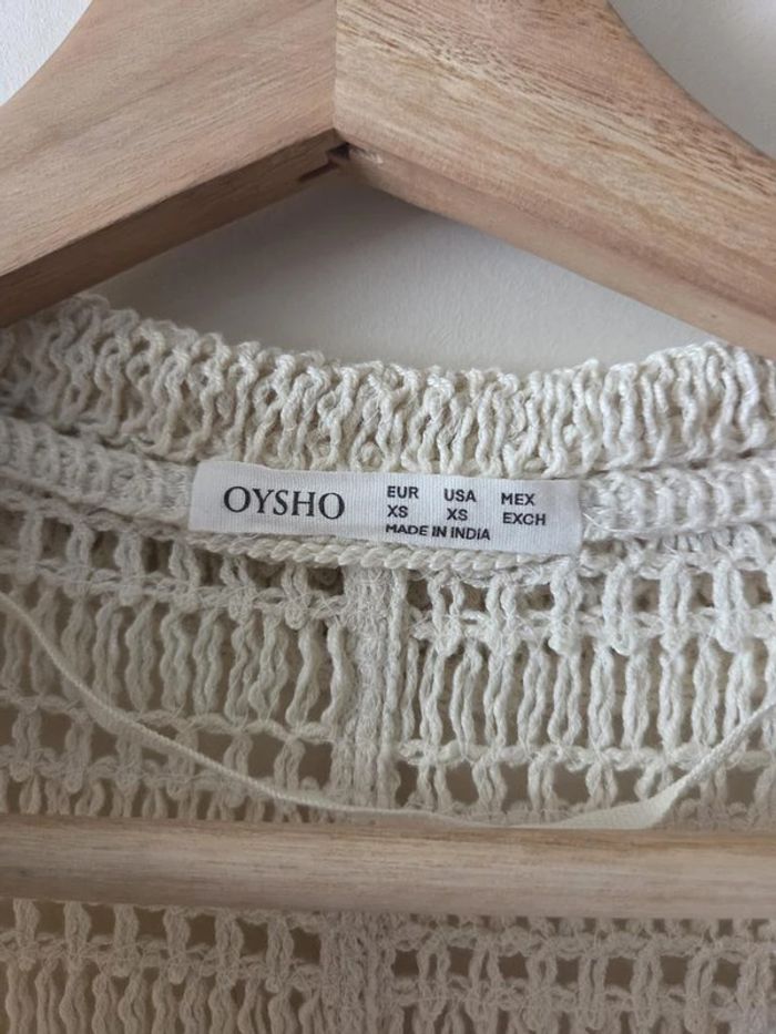 Veste Oysho crème taille Xs - photo numéro 6