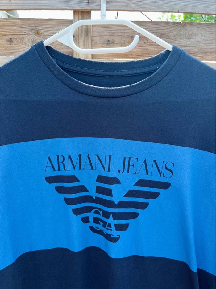 T-shirt Armani Jeans - Taille S - photo numéro 3