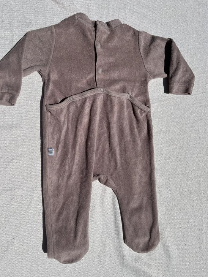 Dors bien / Pyjama Kinousses Brun * 6 mois - photo numéro 2