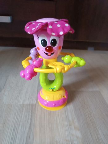 Hochet parlant avec ventouse "Petite fleur"