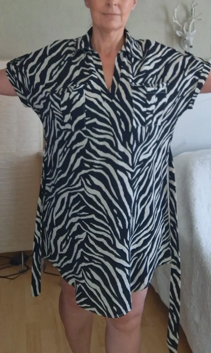 Robe imprimé zèbre L/XL - photo numéro 5