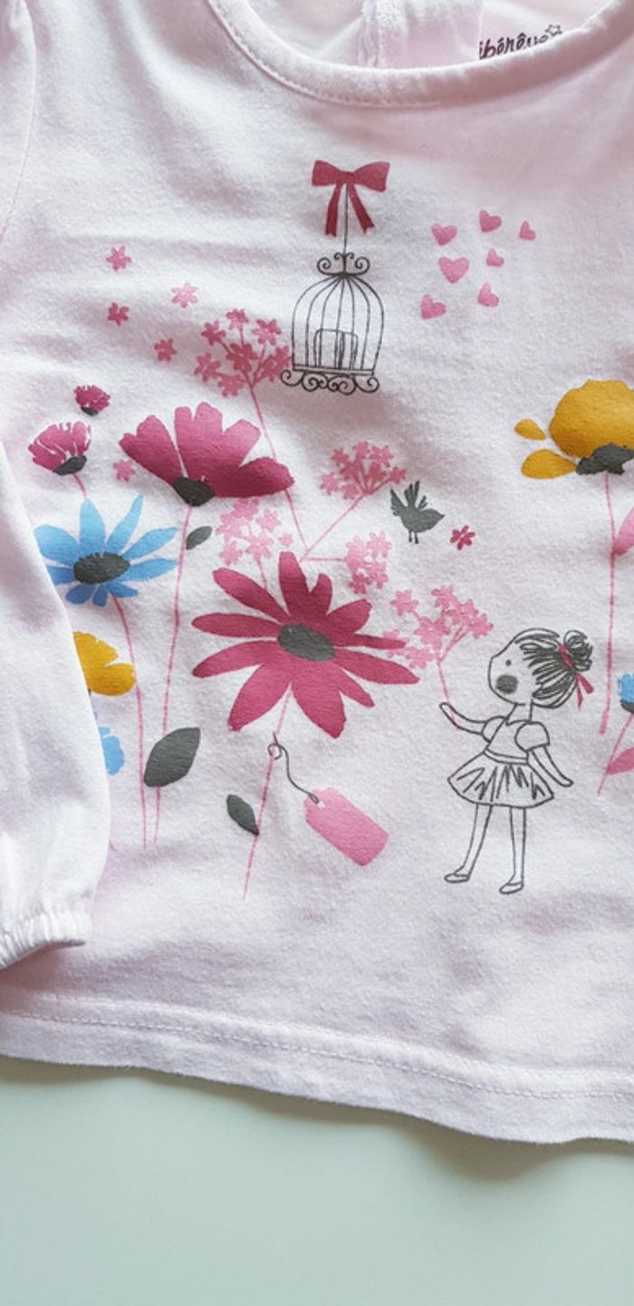 Tee-shirt Bébérêve 12 mois - photo numéro 3