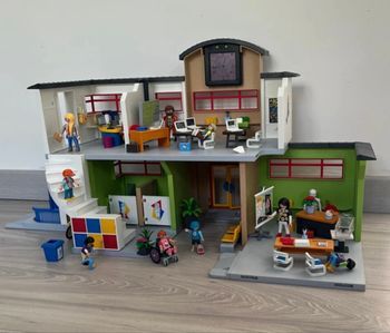 École aménagée Playmobil 9453 citylife