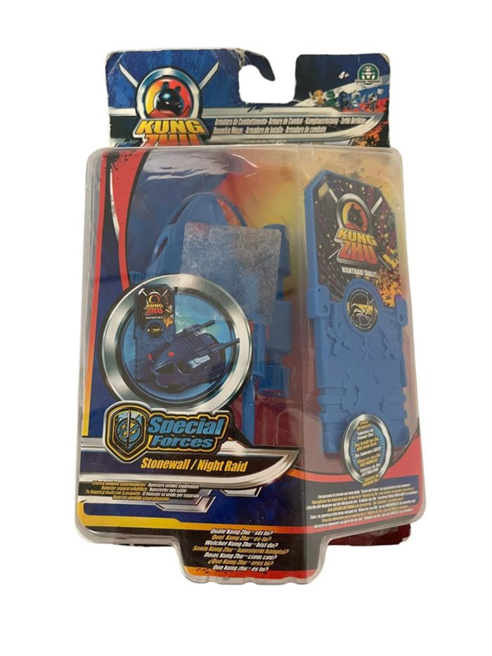 Kung Zhu Ninja Warriors Stonewall / Night Raid armure de combat Giochi Preziosi neuf