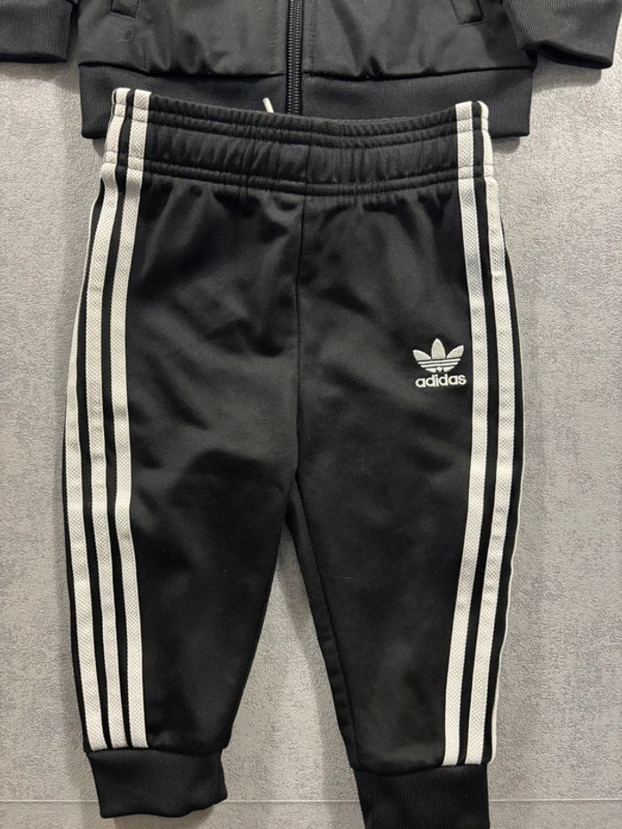 Ensemble Adidas Noir Taille 9/12mois - photo numéro 2