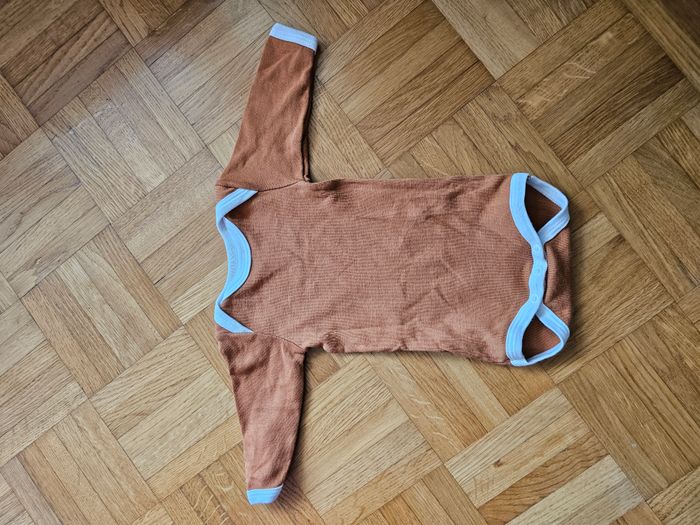 Body marron La Manufacture des bébés français - Taille 1 mois