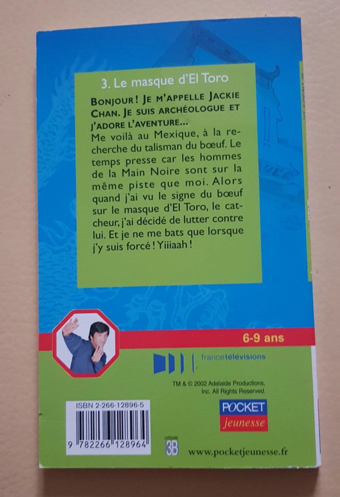 Livre de la collection "les aventures de Jackie Chan" - photo numéro 2