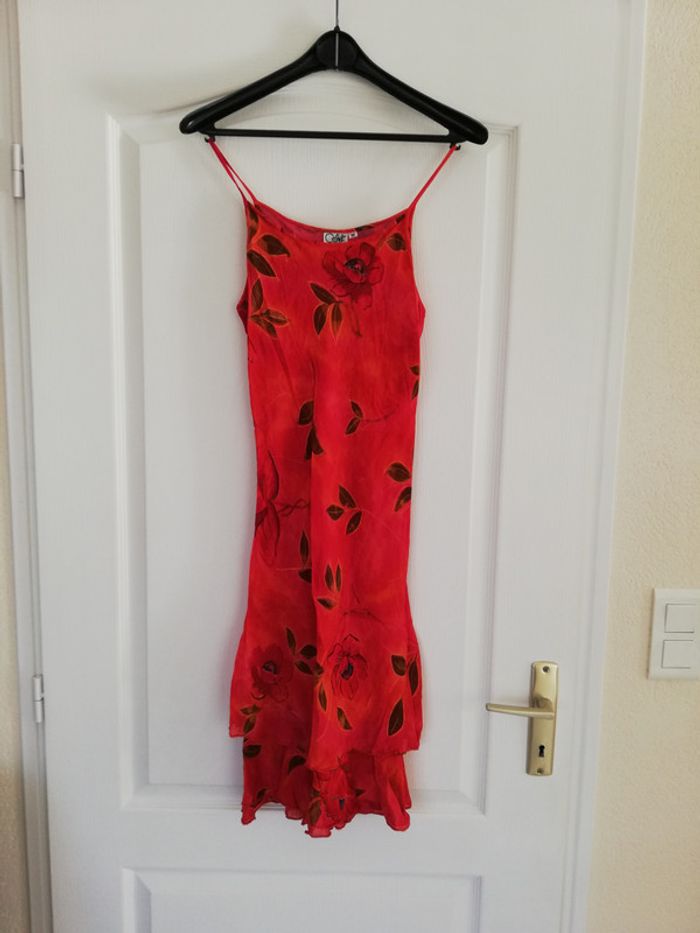 Robe d'été à fines bretelles