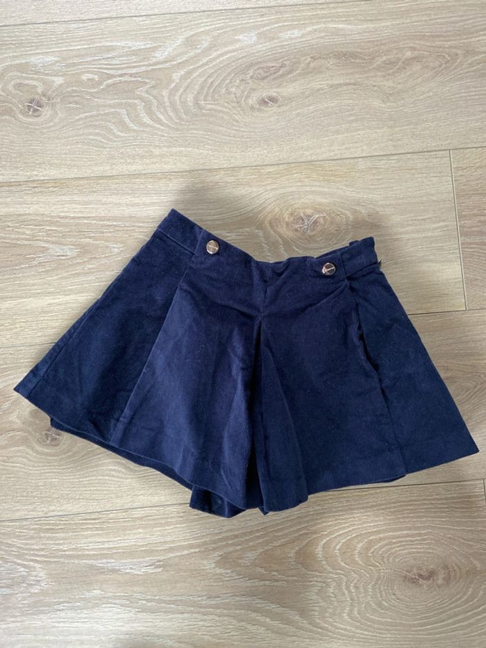 Short effet jupe en velours jacadi 6 ans - photo numéro 2