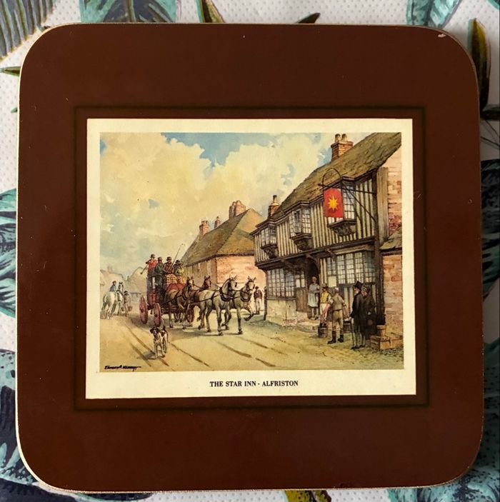 Six élégants dessous de verre vintage - photo numéro 8