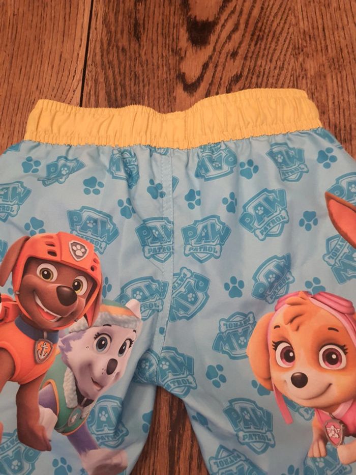 Short de plage enfant Paw Patrol 5/6ans - photo numéro 8