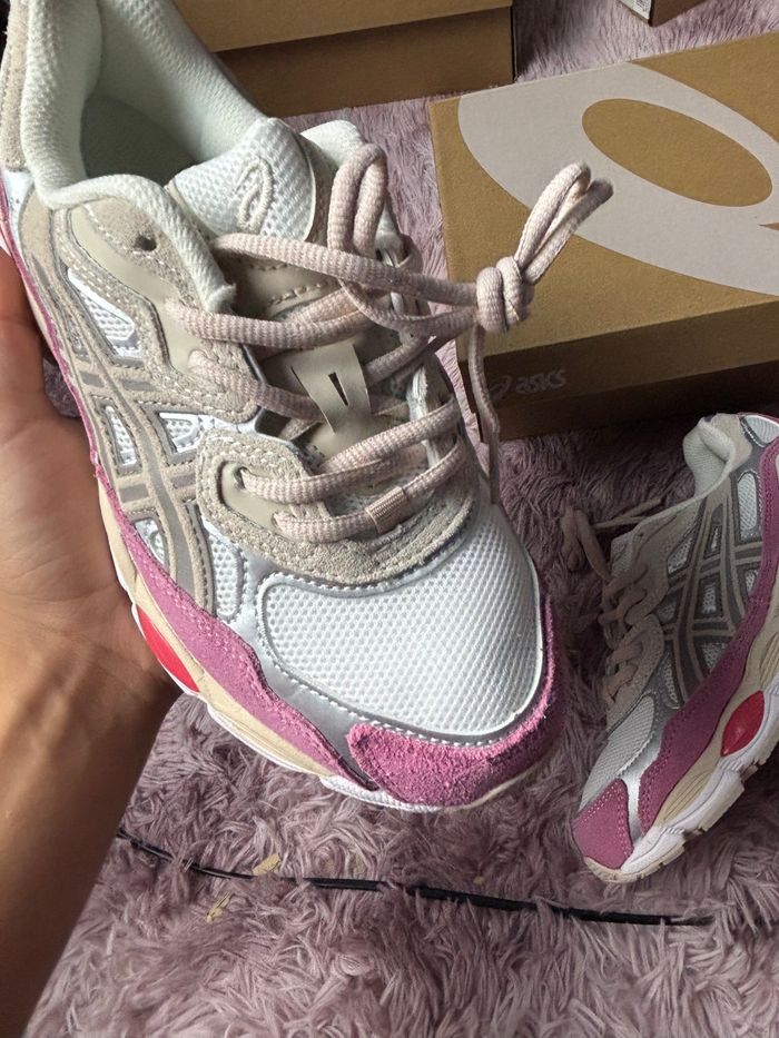 Asics gel NYC Pink cream minéral beige rose neuve taille 44 - photo numéro 4
