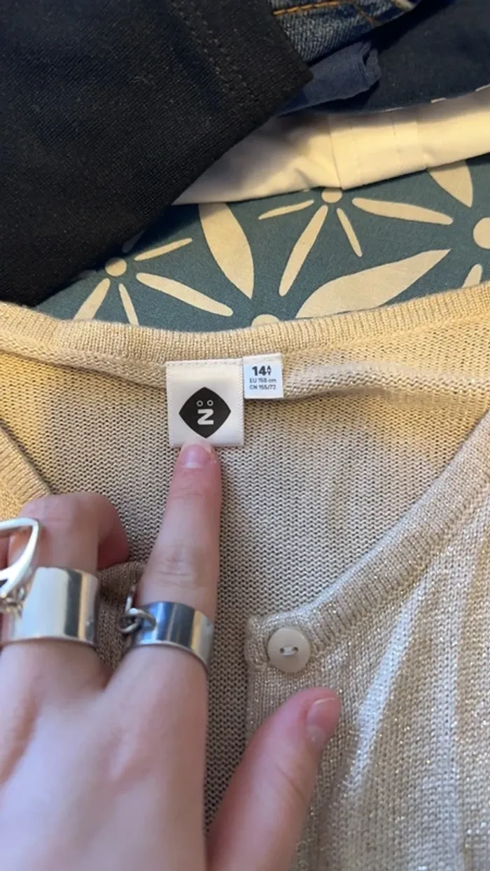 Gilet à paillete - photo numéro 3