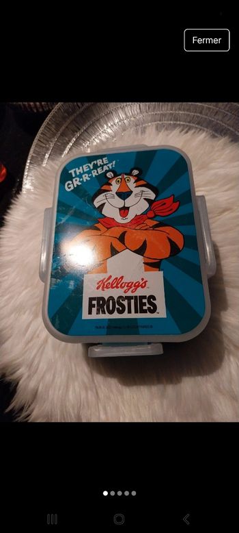 Boîte à goûter frosties 