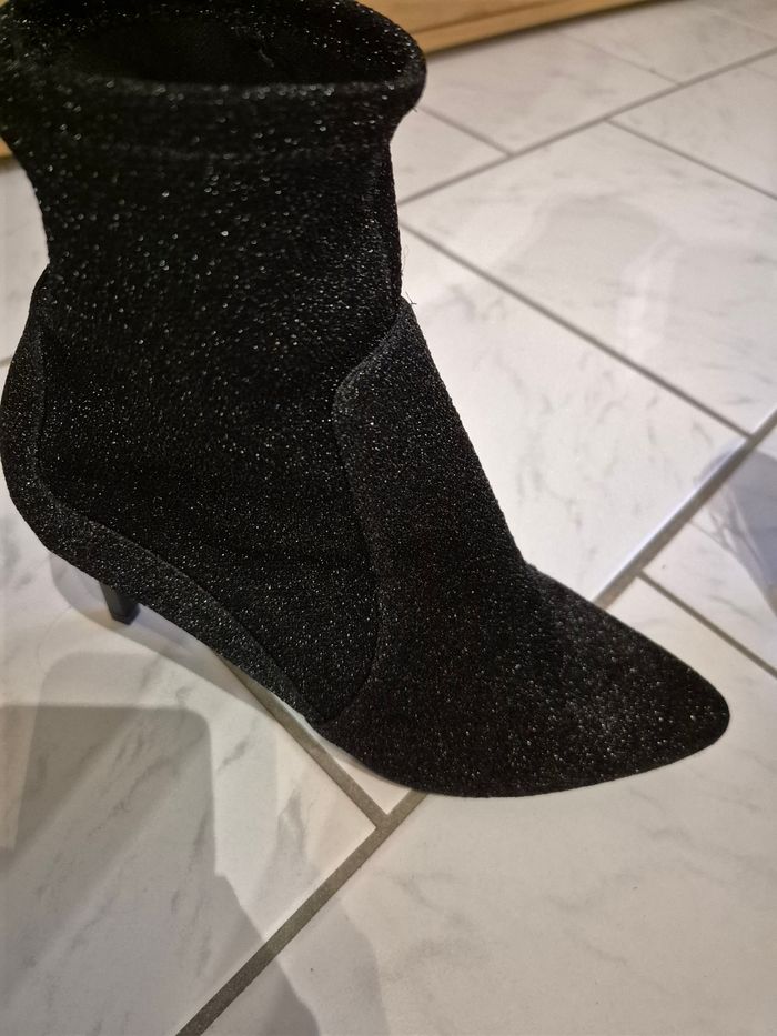 Bottines paillettes "Camaïeu" - photo numéro 3