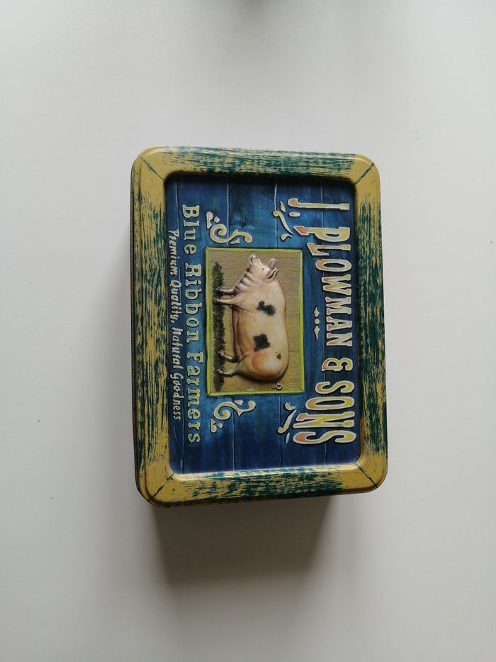 boîte en fer collector