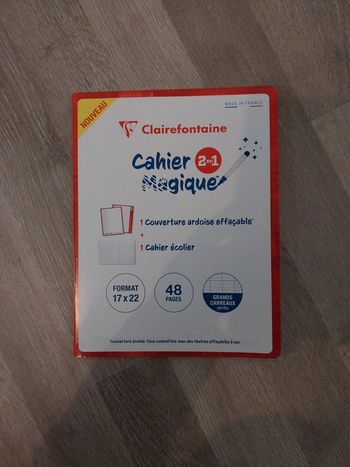 Cahier 17x22